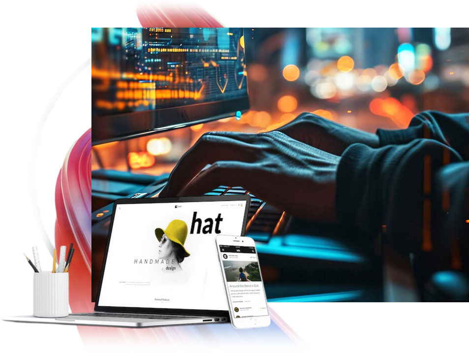 Web development image
